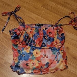 Current Mood Multicolor Floral Camisole